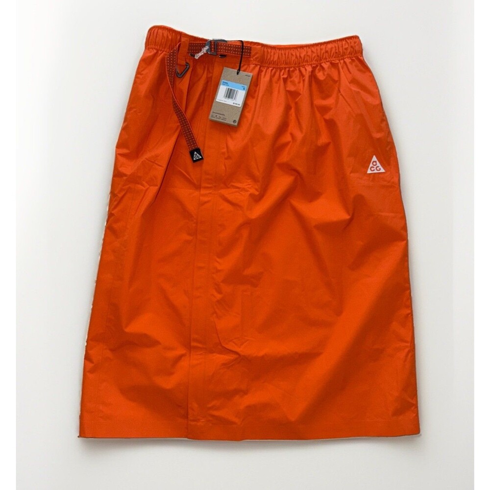 Unisex Nike ACG Storm-Fit Adv Cargo Wrap Skirt Orange Morpho Size M II0927-819